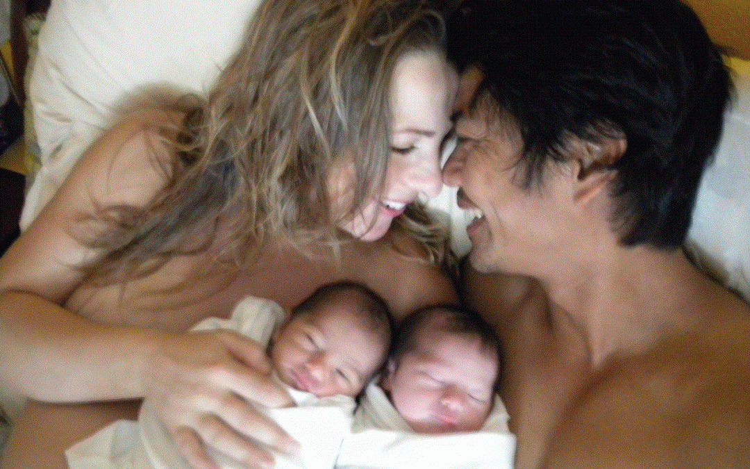 Our Homebirth Story Of Twins Born 33 Hours Apart!