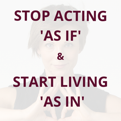 Stop Acting'As If' Law of Attraction